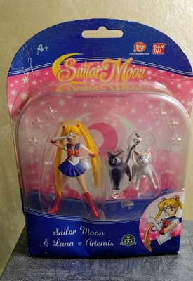 Sailor Moon Moon Artemis Bandai Precious Games Vintage 90s Figure MOC New Toy