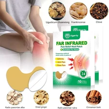 10Pc Knee Support Patch Flexible for Sport Joint Pain Relief Run Train Pad Paste