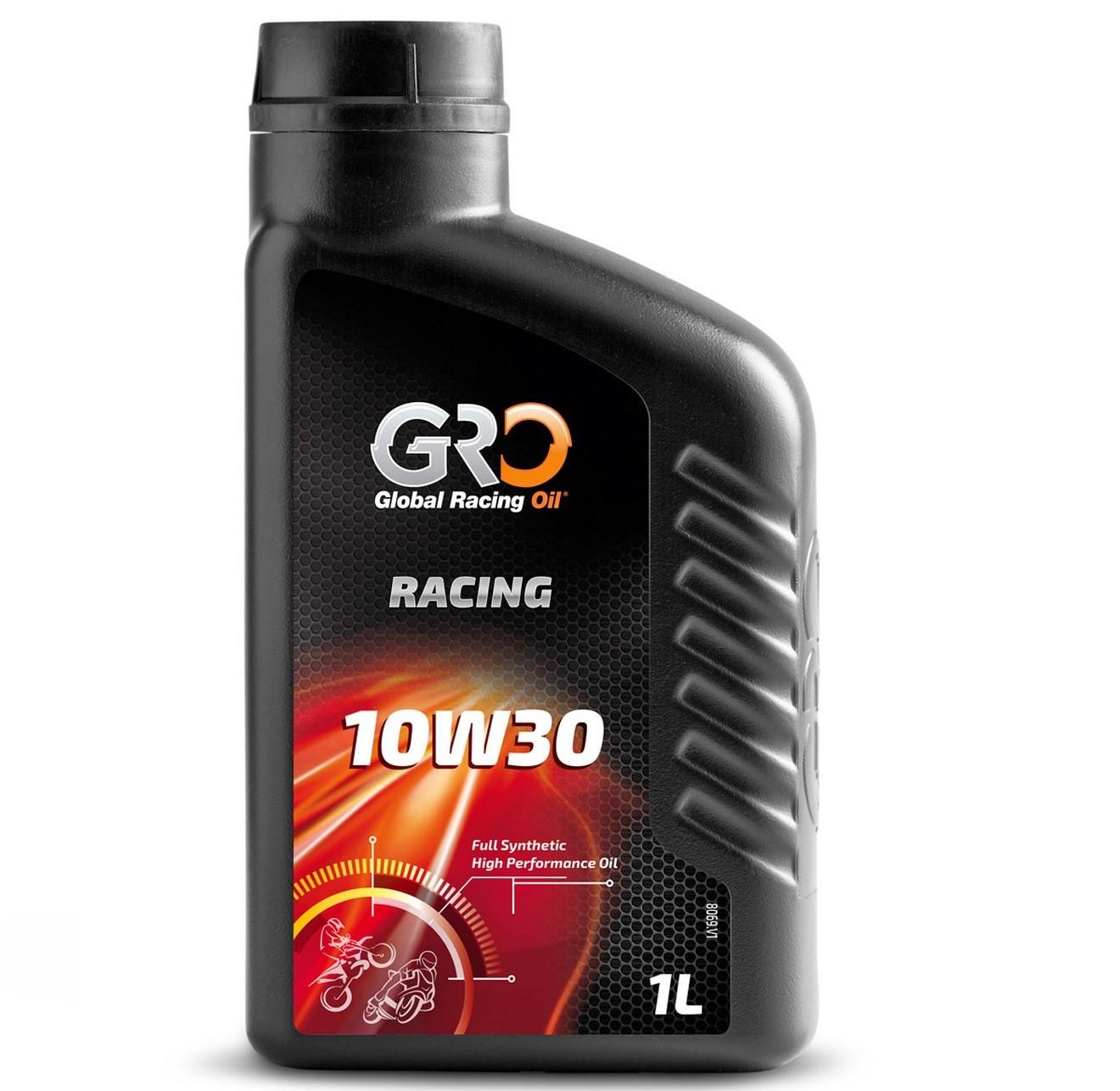 Huile 4 temps 10w30 Global Racing Oil 100% synthèse en bidon de 1L