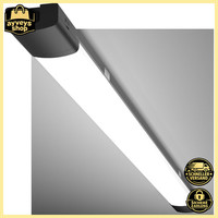 LED Feuchtraumleuchte 150Cm 45W 5000K 4950 Lumen IP65 Wasserfest Schwarz