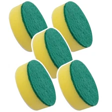 Horsepower 5 Heavy-Duty Sponges for Cordless & Rechargeable Scrubber, AS-SEEN...