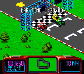 Championship Pro-Am - Sega Genesis Game