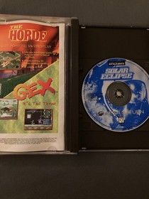 Solar Eclipse (Sega Saturn, 1995) - CIB - Tested
