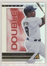 2013 Panini Pinnacle Clear Vision Double Justin Upton #CV46 g1d