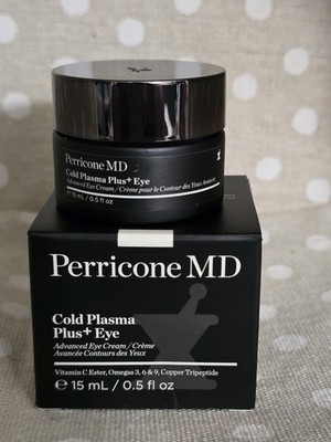 Perricone MD Cold Plasma Plus+ Advanced Eye Cream, 0.5oz, NEW IN BOX