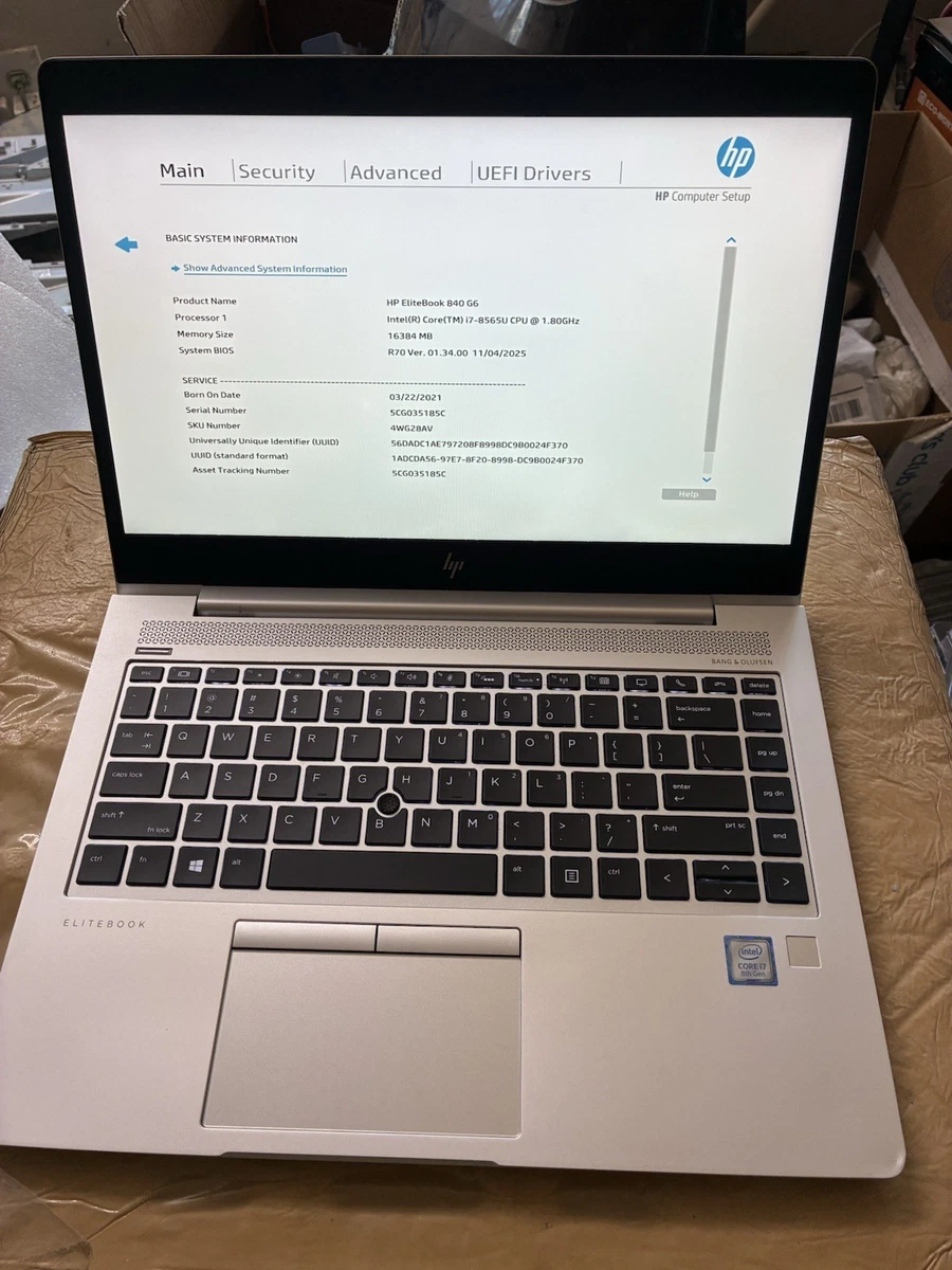 Intel Core i5 8th Gen. 16 GB RAM PC Laptops & Netbooks 256 GB SSD