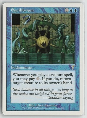 Equilibrium Lightly Played 7th Edition Magic: The Gathering