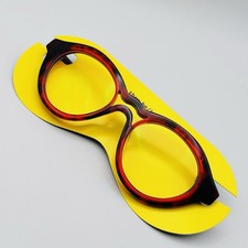 Theo Brille Damen oval rot extravagant Tirami...
