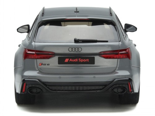 Audi A6 C8 RS6 Avant 2020 nardo grey model car GT847 GT-Spirit 1:18 - Picture 5 of 7