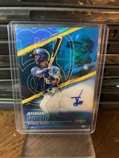 Jeferson Quero 2021 Bowman's Best Blue Refractor Auto/150 Rookie