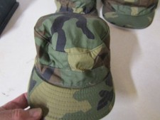 MILITARY HEADGEAR HAT BDU US ARMY PATROL CAP SIZE 7 1/4 WINTER CAMO PATTERN