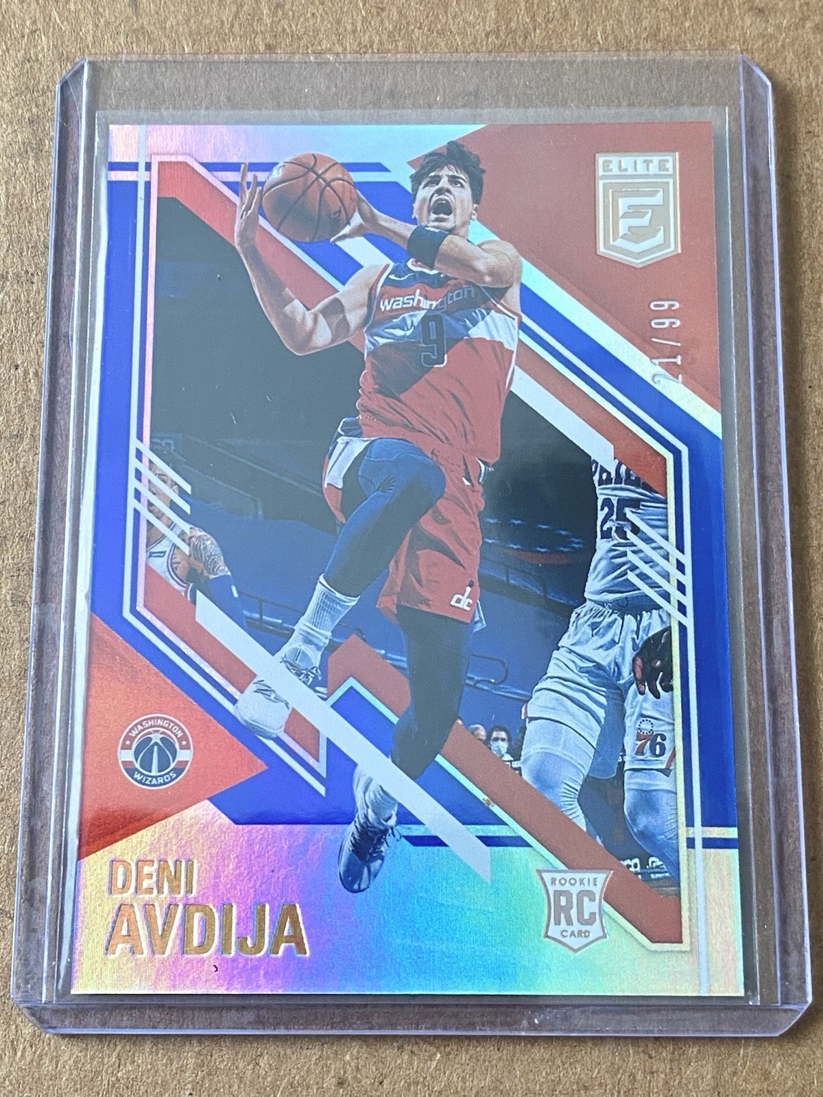 2020-2021 Panini Donruss Elite - Deni Avdija #136 Blue /99 RC