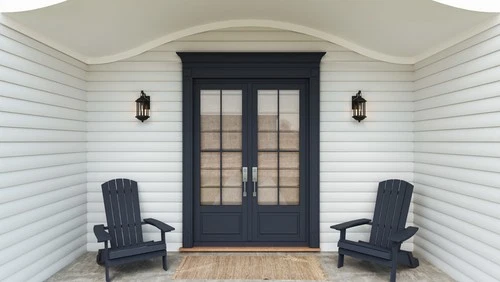 Quoizel CFD8406 Crestfield 15" Tall Outdoor Wall Sconce - Black - Picture 3 of 7