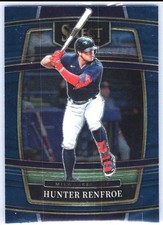 2022 Panini Select #24 Hunter Renfroe Blue Retail Base Milwaukee Brewers