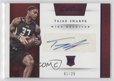 2016 Panini Prime Signatures Prospects Proof Blue 1/25 Tajae Sharpe Auto 0jd0