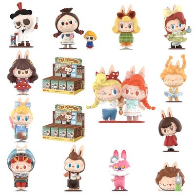 POP MART x Labubu The Monsters Hair Salon Series Figure Sealed Bag in Open Box