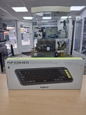Image of LOGITECH Pop Icon Keys Wireless Keyboard - Graphite