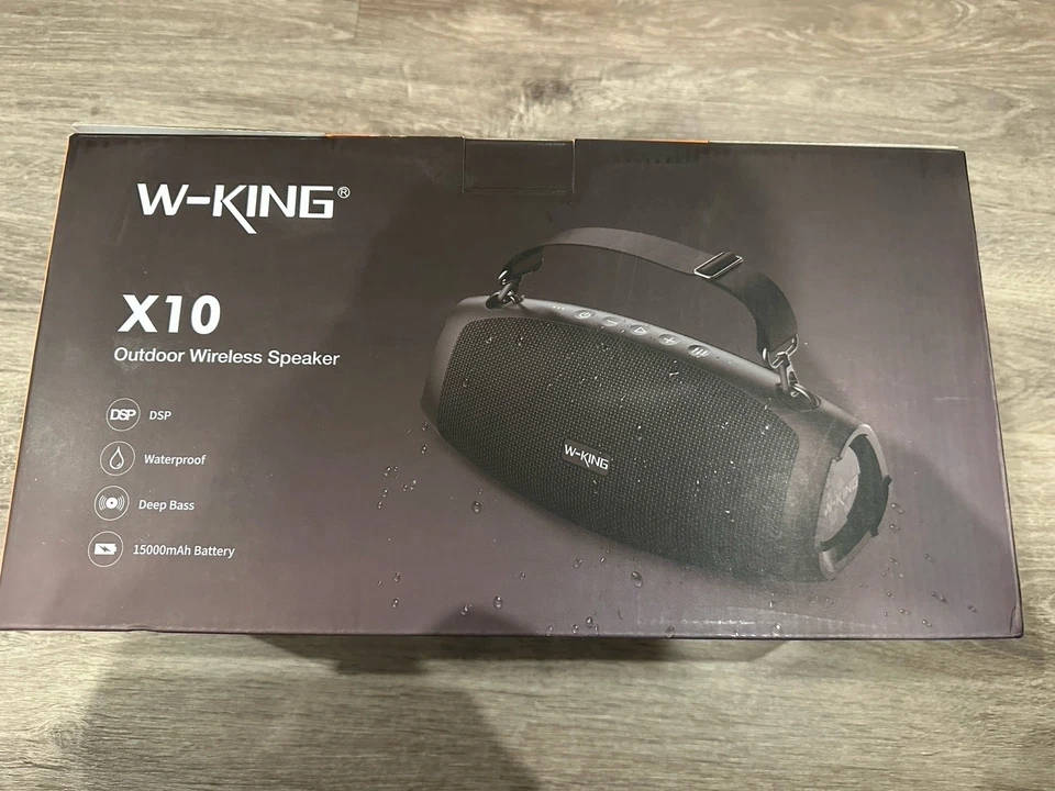 W-KING X10 Bluetooth Lautsprecher, 70W, Super-Bass, 15600mAh, 42H - Bild 2 von 2