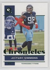 2021 Panini Chronicles Green Jeffery Simmons #100 0w8