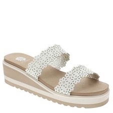 Yellow Box Airy Women's Sandal White Sz 6 New