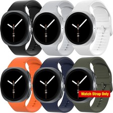 6 Pack Only Strap For Samsung Galaxy Watch 8 40mm Silicone Sport Soft