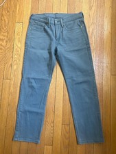 Levi's 514 Men's Denim Pants Solid Dusty Blue Slim Straight