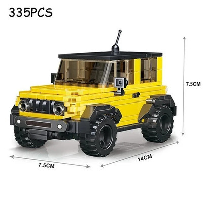 Speed Series Technique Car Sports Car Static Model Building Block Toy