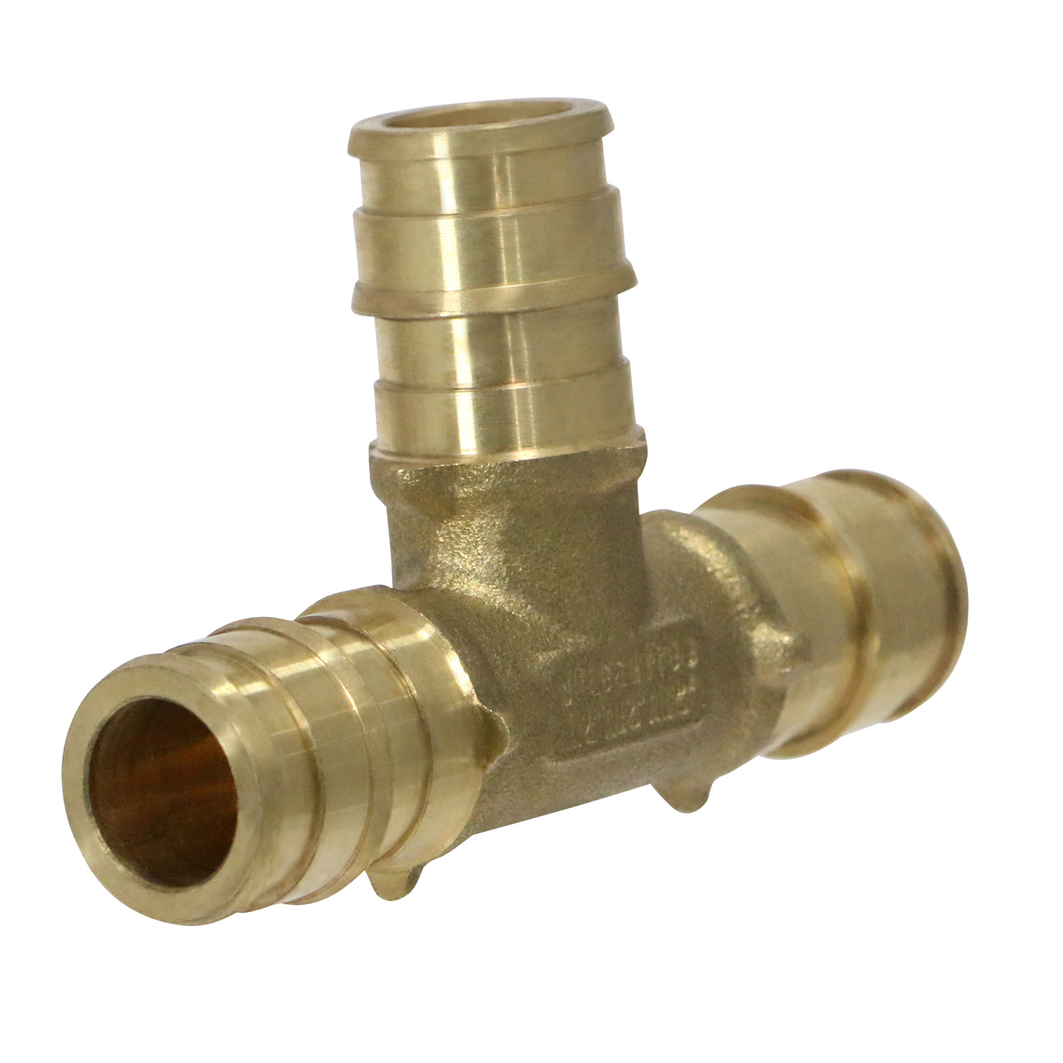 25 Pack XFITTING 1/2" PEX-A Expansion Tee, F1960 Tee, Lead Free Brass