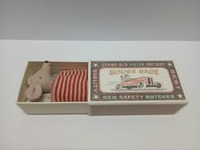 Maileg Big Sister Mouse In Matchbox NIB Mouse Race