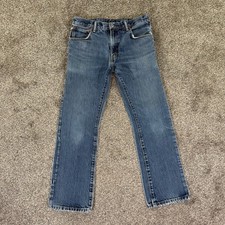 Levis 517 Bootcut Jeans Mens 34x32 Medium Wash Blue Denim Workwear Fits 32x28.5
