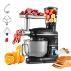 VEVOR 3-in-1 Stand Mixer 5.9 QT Electric Dough Mixer 660W 6 + P Speeds Control