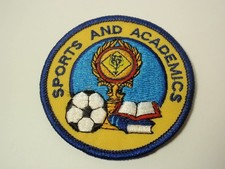 Sports and Academics Cub Scout BSA Patch