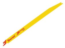 Image of Starrett BT121014-5 Bi-Metal Reciprocating Blade Tapered 300mm 10-14 TPI -Pack 5