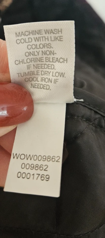 Chaleco Acolchado J Jill Heritage Petite S SP Marrón Rosa Paisley Cremallera Bolsillos Delanteros Foto 4 de 4