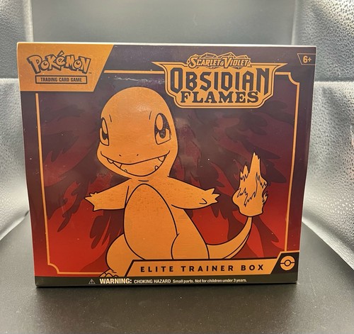 Pokemon TCG Scarlet & Violet Obsidian Flames - Elite Trainer Box ETB - SEALED