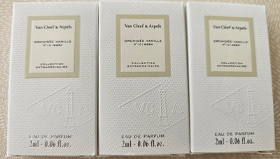 Van Cleef& Arpels ''Orchidee Vanille ''3x 2ml. kennlern grösse
