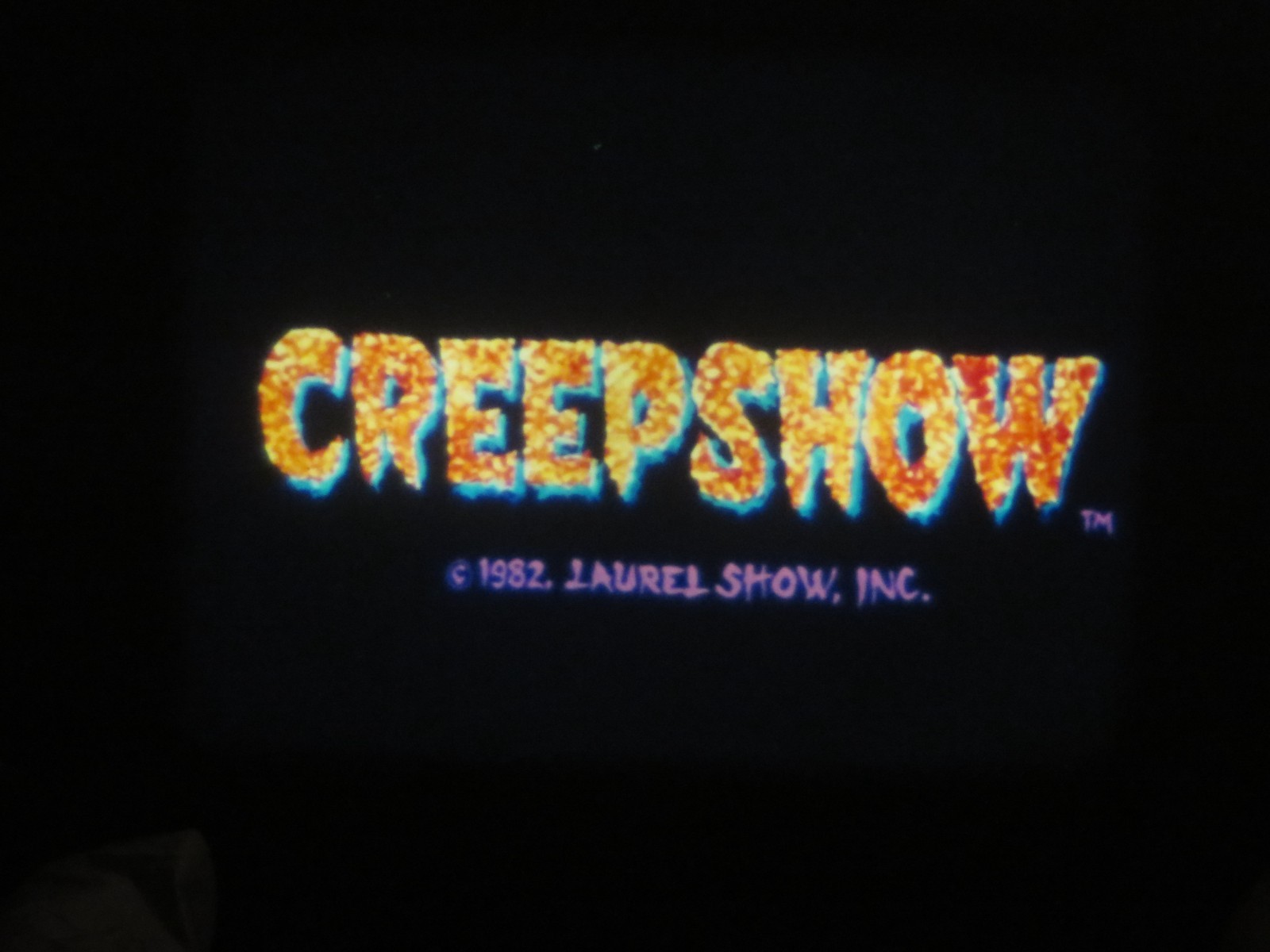 16mm sound " CreepShow " 1982 Mylar LPP color uncut theatrical version 3 x 1600'