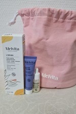 Melvita L'OR BIO Huile sèche 50 ml + Nectar Sublime voyage + Pochette