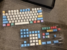 KBDFans Chalk Custom Pbt Keycap Set For Mechanical Keyboard