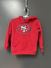 NFL San Francisco 49ers Kids Team Apparel Hoodie Size 3T
