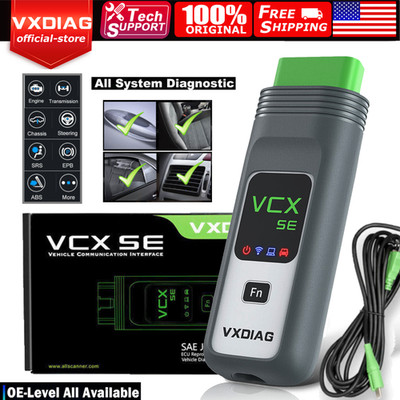 VXDIAG VCX SE PRO Bidirectional Diagnostic Tool DOIP/J2534 For GM/ Ford/ Mazda
