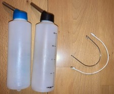 2 Nagertränken Nagertränke Nippelflasche Trinkflasche für Nager Kaninchen 250 ml