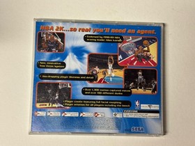 NBA2K (Sega Dreamcast, 1999)  w/Manual