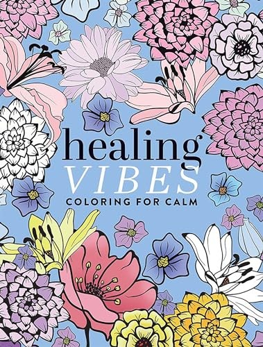 Healing Vibes: Coloring for Calm (Dover Adult by Dover Publications (PB 2024) - Image 4