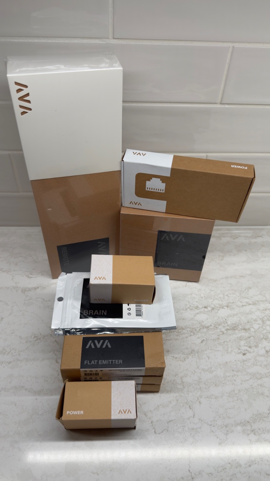 AVA RX2 Remote Bundle with Nano Brain 3xIR Flat+POE+Wall