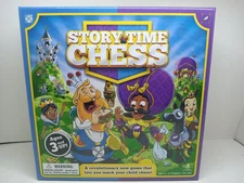 Story Time Chess Educational Game & Storybook Kids Learn To Play Chess ~ New