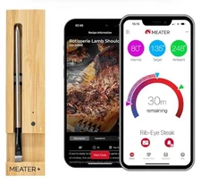 MEATER Plus Bluetooth Wireless Smart Meat Thermometer BBQ Grill Smoker Oven