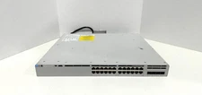 Cisco Catalyst 9300L C9300L-24P-4X-A V01 24-Port PoE+ 4x10G SFP Network Switch