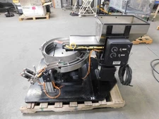 PERFORMANCE FEEDERS VIBRATORY BOWL FEEDER 18"S.S., HOPPER 18X13"S.S., CONTROL & 