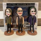 Set of 3 JOKER Creed Kevin Malone Dwight Schrute The Office Reunion Bobblehead
